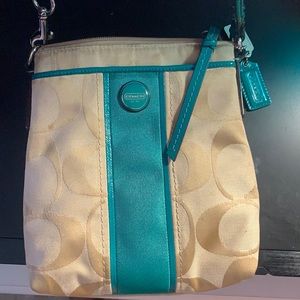 Coach crossbody purse (used less than 5 times).